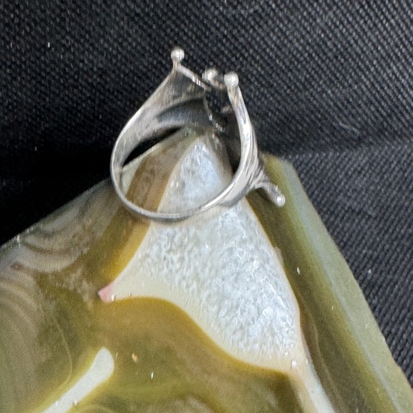 Sterling Silver Bat Wing Ring - Picture 3 of 5